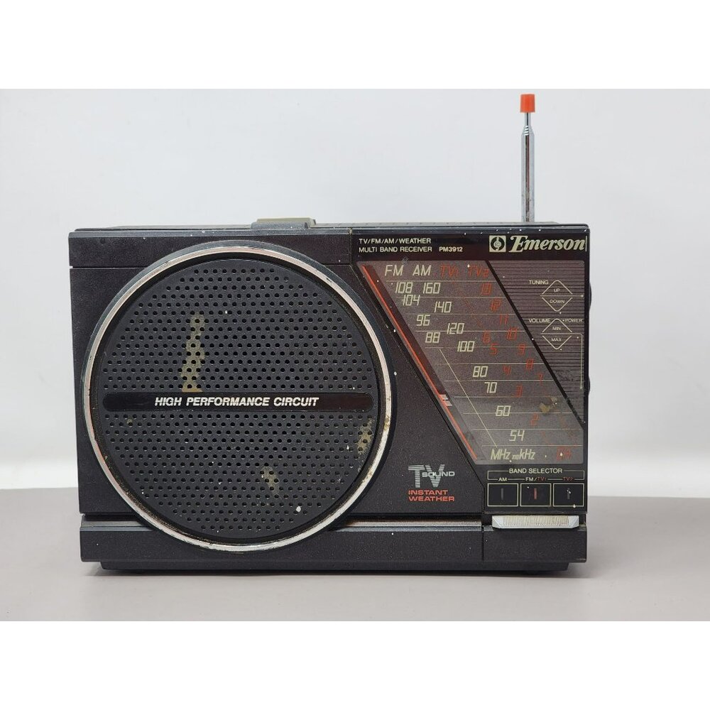 Emerson Multi Band Receiver Radio Model‎ PM392 Tested Does Work